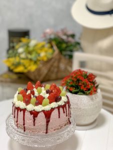 超人気!簡単シフォンケーキの作り方(初めてのグラサージュ)
